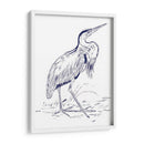 Indigo Heron Ii - Melissa Wang | Cuadro decorativo de Canvas Lab