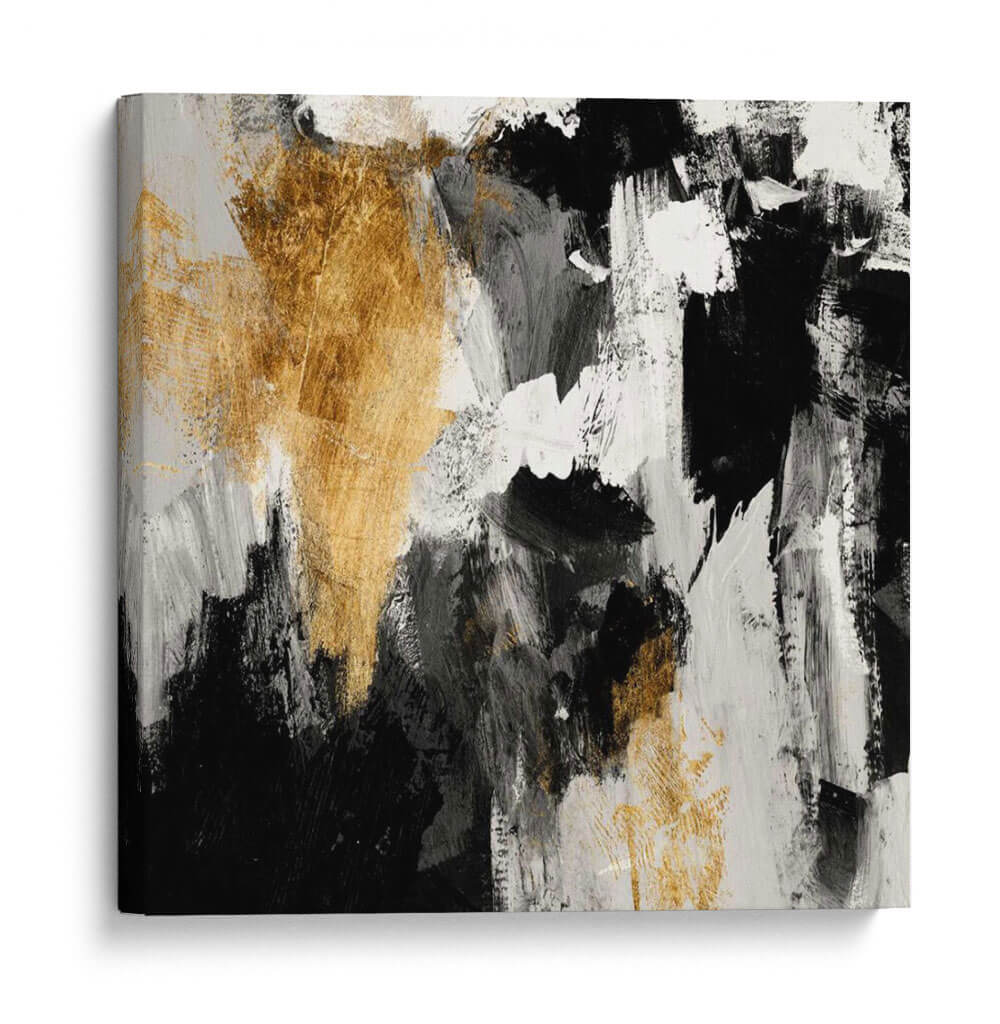 Collage De Oro Neutro Iv - Victoria Borges | Cuadro decorativo de Canvas Lab