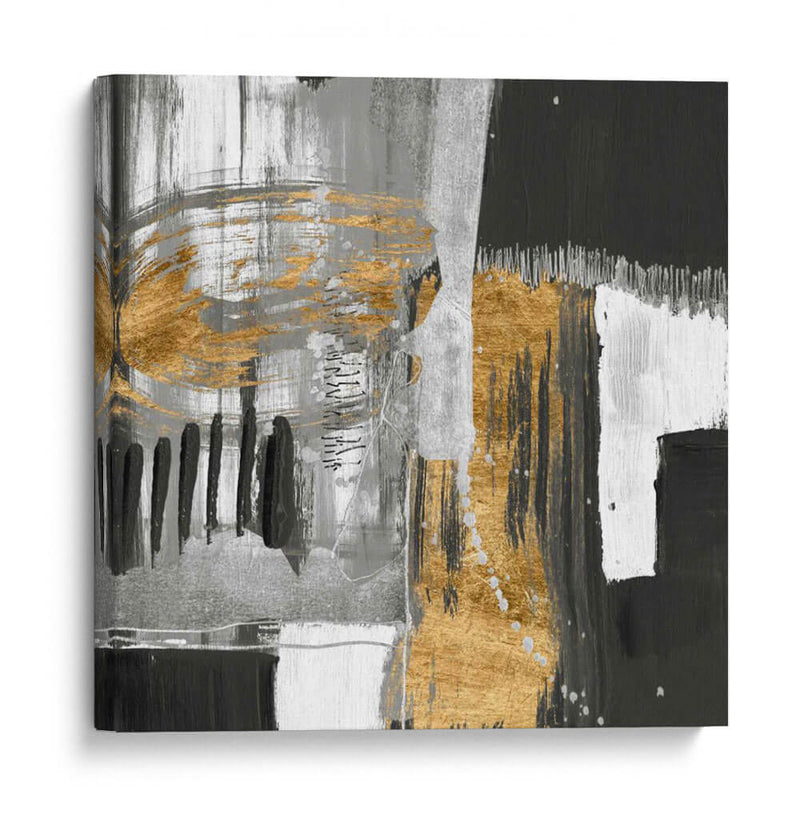 Trazos Dorados I - Jennifer Goldberger | Cuadro decorativo de Canvas Lab