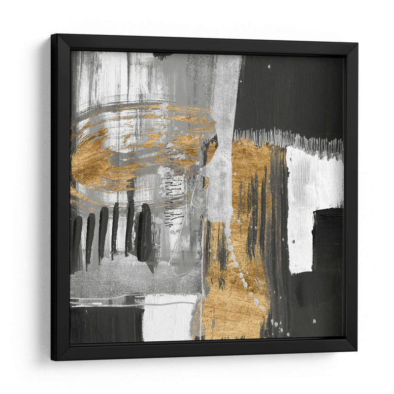 Trazos Dorados I - Jennifer Goldberger | Cuadro decorativo de Canvas Lab