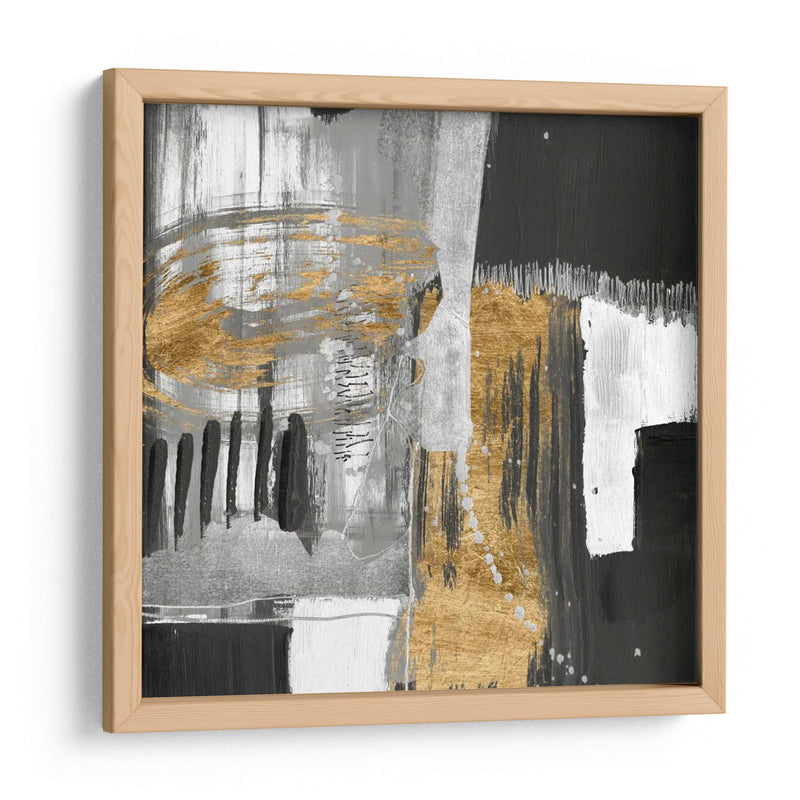 Trazos Dorados I - Jennifer Goldberger | Cuadro decorativo de Canvas Lab