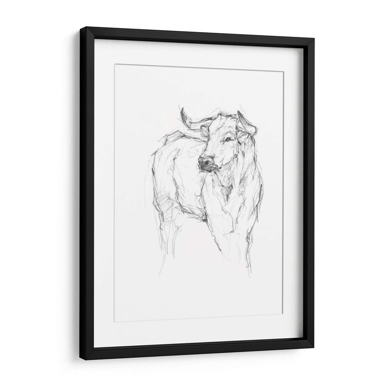 Estudio De Toro I - Ethan Harper | Cuadro decorativo de Canvas Lab