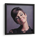 Happy Audrey Hepburn | Cuadro decorativo de Canvas Lab