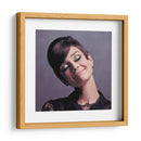 Happy Audrey Hepburn | Cuadro decorativo de Canvas Lab