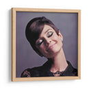 Happy Audrey Hepburn | Cuadro decorativo de Canvas Lab