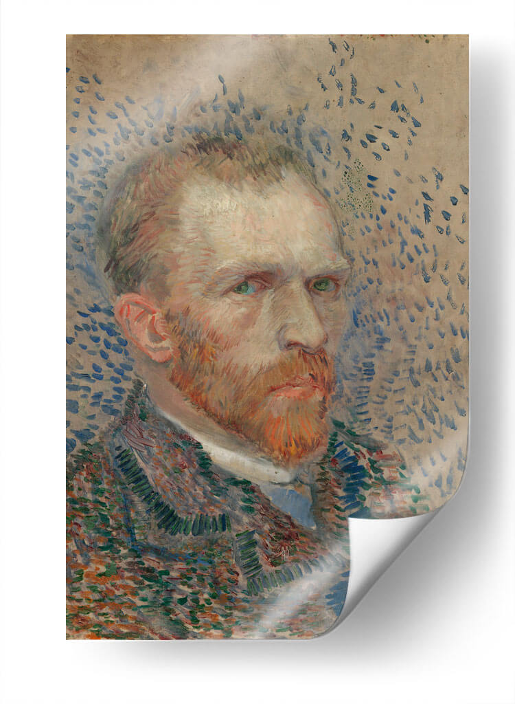 Autorretrato (1887) - III - Vincent Van Gogh | Cuadro decorativo de Canvas Lab