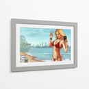 Bikini GTA | Cuadro decorativo de Canvas Lab