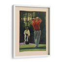 El Golfista - Bruce Dean | Cuadro decorativo de Canvas Lab