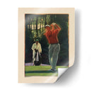 El Golfista - Bruce Dean | Cuadro decorativo de Canvas Lab