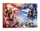 A Song of Starks and Lannisters | Cuadro decorativo de Canvas Lab