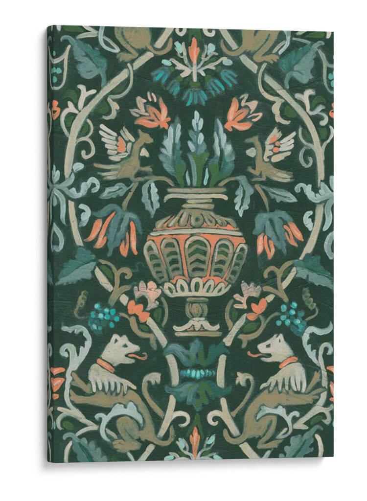 Tapiz Verde I - June Erica Vess | Cuadro decorativo de Canvas Lab
