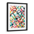 Heart Garabatos I - June Erica Vess | Cuadro decorativo de Canvas Lab