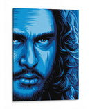 Blue Snow | Cuadro decorativo de Canvas Lab