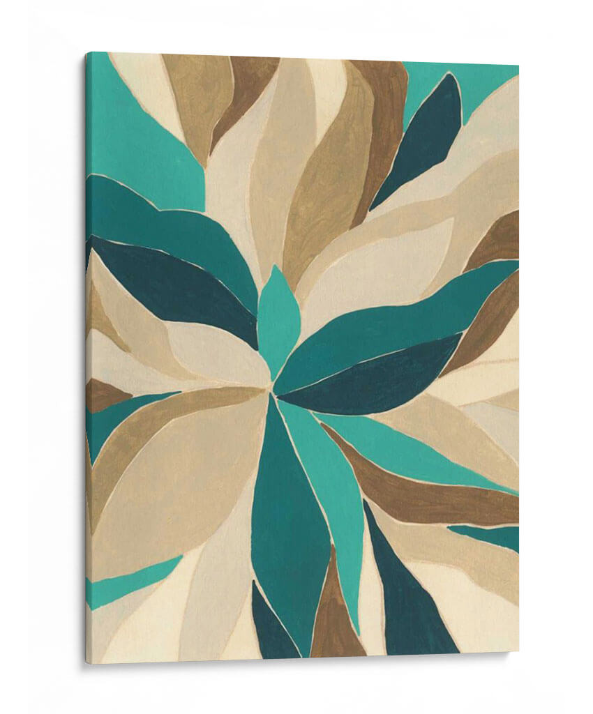 Colorblock Blossom I - June Erica Vess | Cuadro decorativo de Canvas Lab
