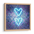 Neon Heart I - Grace Popp | Cuadro decorativo de Canvas Lab