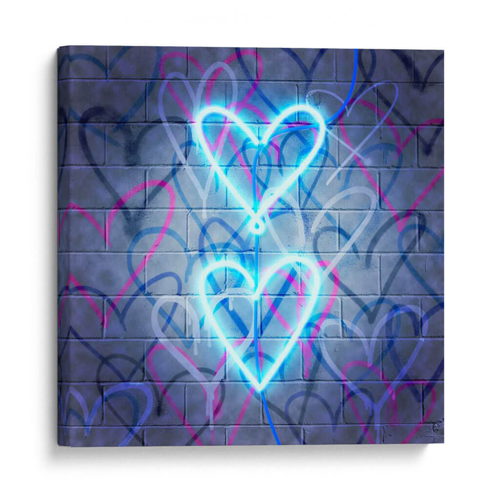 Neon Heart Ii - Grace Popp | Cuadro decorativo de Canvas Lab