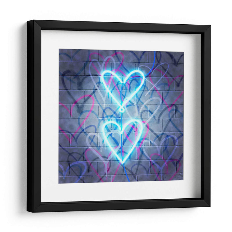 Neon Heart Ii - Grace Popp | Cuadro decorativo de Canvas Lab