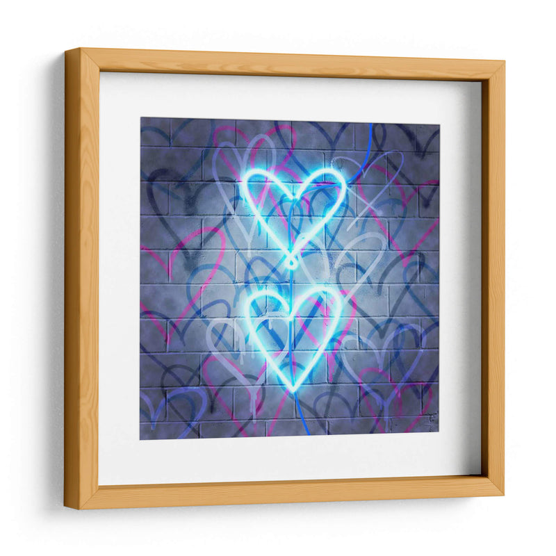 Neon Heart Ii - Grace Popp | Cuadro decorativo de Canvas Lab