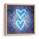 Neon Heart Ii - Grace Popp | Cuadro decorativo de Canvas Lab
