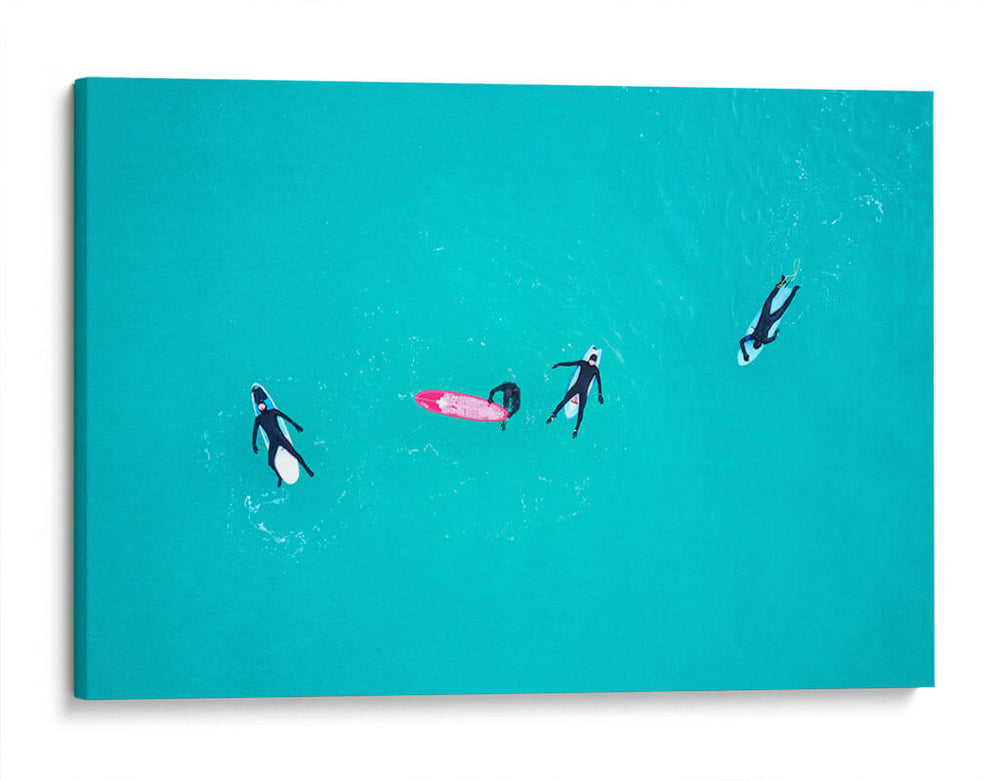 Los cuatro surfers | Cuadro decorativo de Canvas Lab