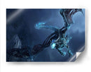 Blue dragon | Cuadro decorativo de Canvas Lab