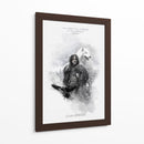 Can a man still be brave | Cuadro decorativo de Canvas Lab