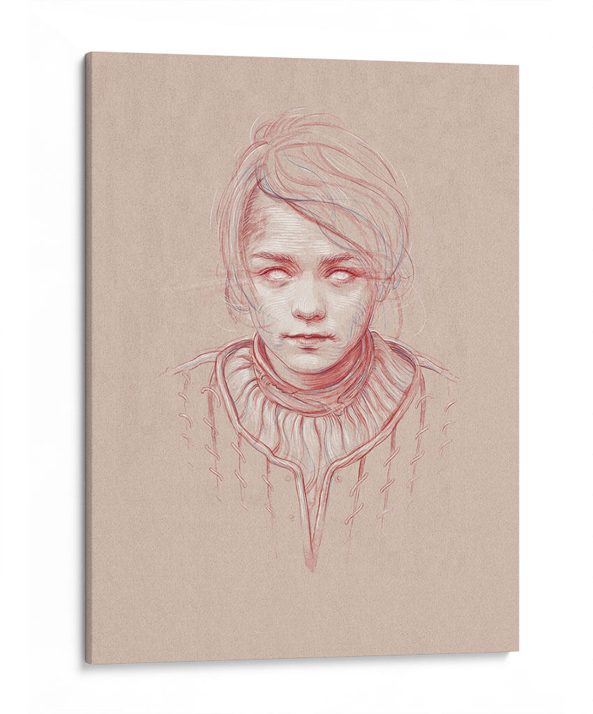 A girl can't see | Cuadro decorativo de Canvas Lab