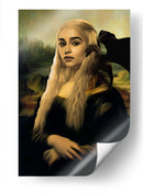 Daenerys al estilo Da Vinci | Cuadro decorativo de Canvas Lab