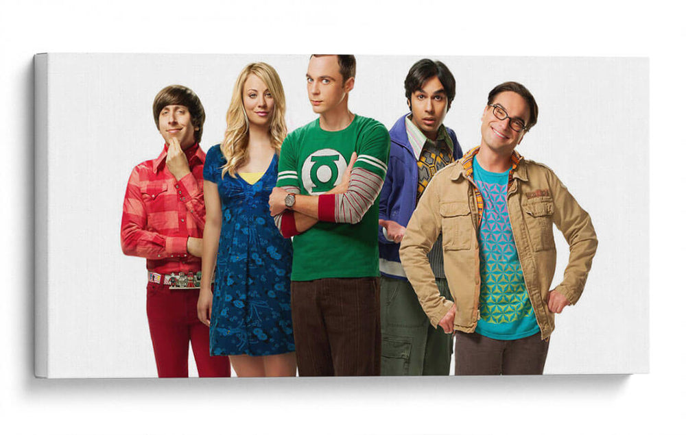 4 fantásticos y Penny | Cuadro decorativo de Canvas Lab
