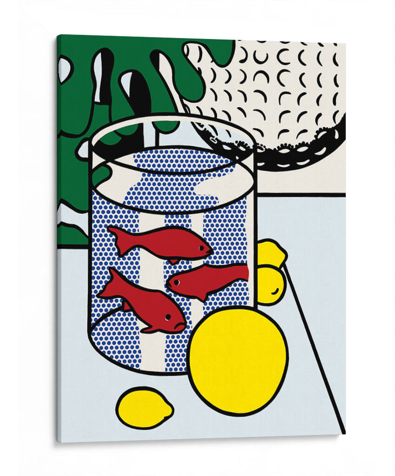 Los peces de Lichtenstein | Cuadro decorativo de Canvas Lab