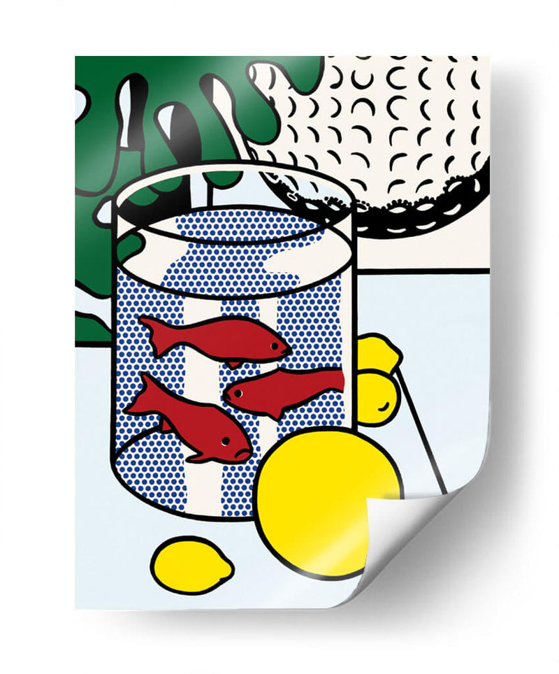 Los peces de Lichtenstein | Cuadro decorativo de Canvas Lab