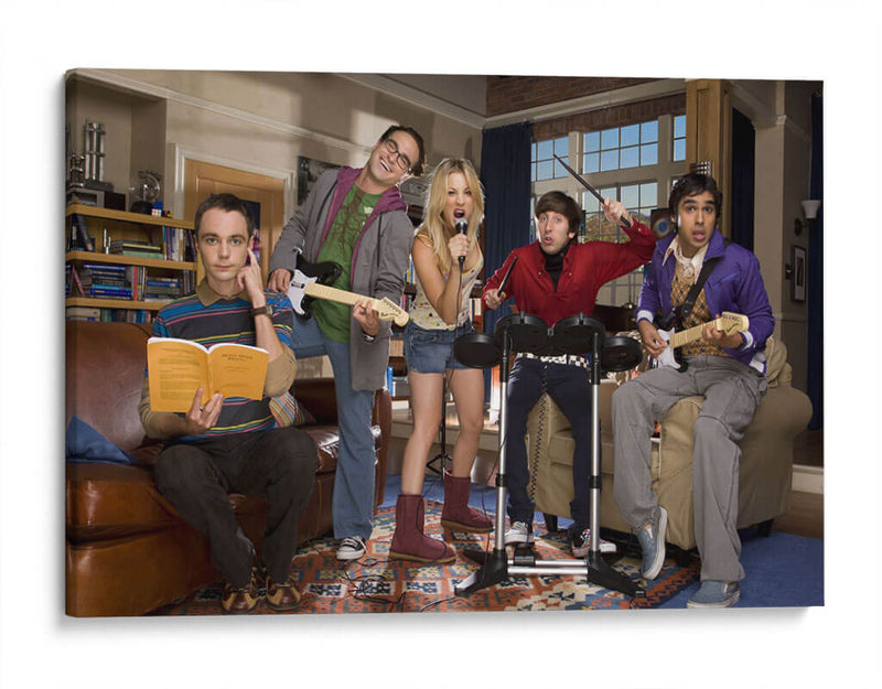 La banda de los nerds | Cuadro decorativo de Canvas Lab