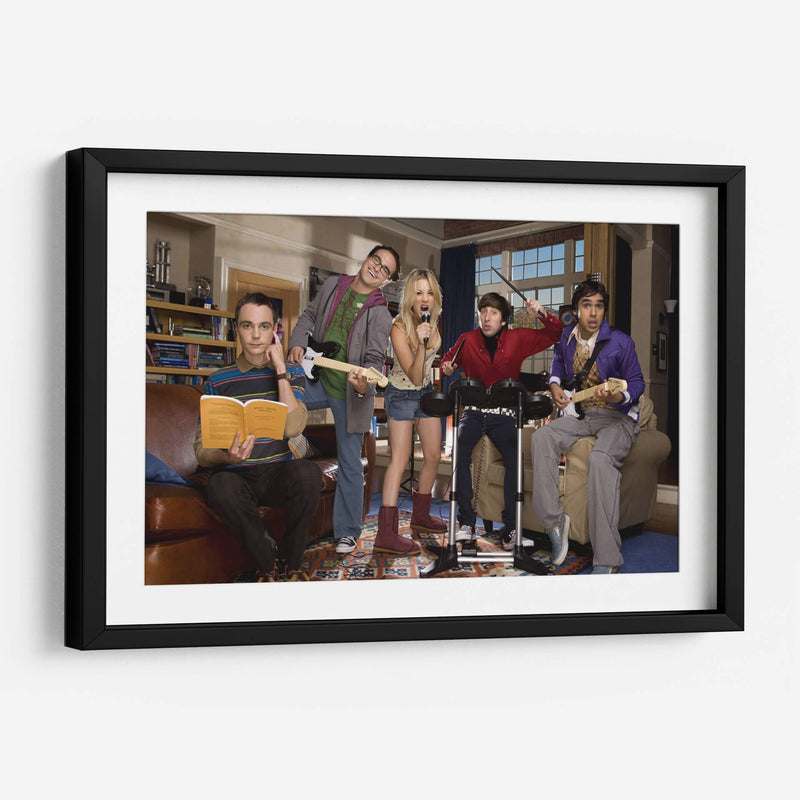 La banda de los nerds | Cuadro decorativo de Canvas Lab