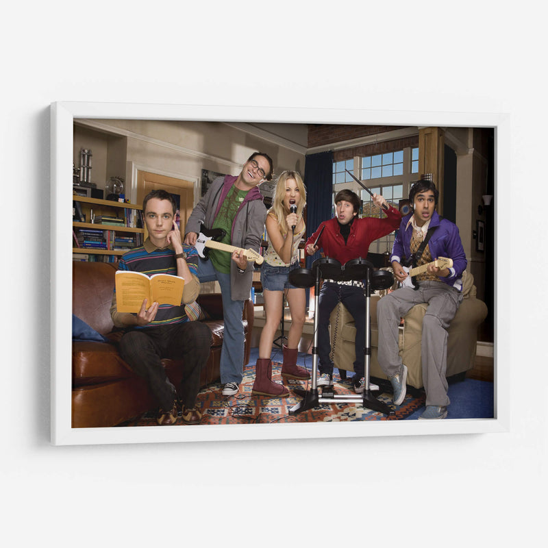 La banda de los nerds | Cuadro decorativo de Canvas Lab