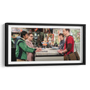 La tienda de comics | Cuadro decorativo de Canvas Lab