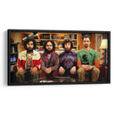 Nerds Hippies | Cuadro decorativo de Canvas Lab