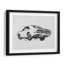 Boceto Clásico De Coche I - Jacob Green | Cuadro decorativo de Canvas Lab