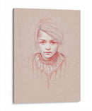 Dibujo de Arya Stark | Cuadro decorativo de Canvas Lab