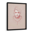 Dibujo de Arya Stark | Cuadro decorativo de Canvas Lab