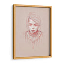 Dibujo de Arya Stark | Cuadro decorativo de Canvas Lab