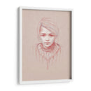 Dibujo de Arya Stark | Cuadro decorativo de Canvas Lab