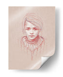 Dibujo de Arya Stark | Cuadro decorativo de Canvas Lab