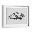 Bosquejo De Coche Clásico Ii - Jacob Green | Cuadro decorativo de Canvas Lab