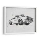 Bosquejo De Coche Clásico Ii - Jacob Green | Cuadro decorativo de Canvas Lab
