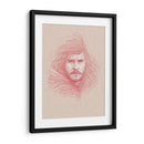 Dibujo de Jon Snow | Cuadro decorativo de Canvas Lab