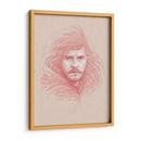 Dibujo de Jon Snow | Cuadro decorativo de Canvas Lab