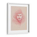 Dibujo de Jon Snow | Cuadro decorativo de Canvas Lab