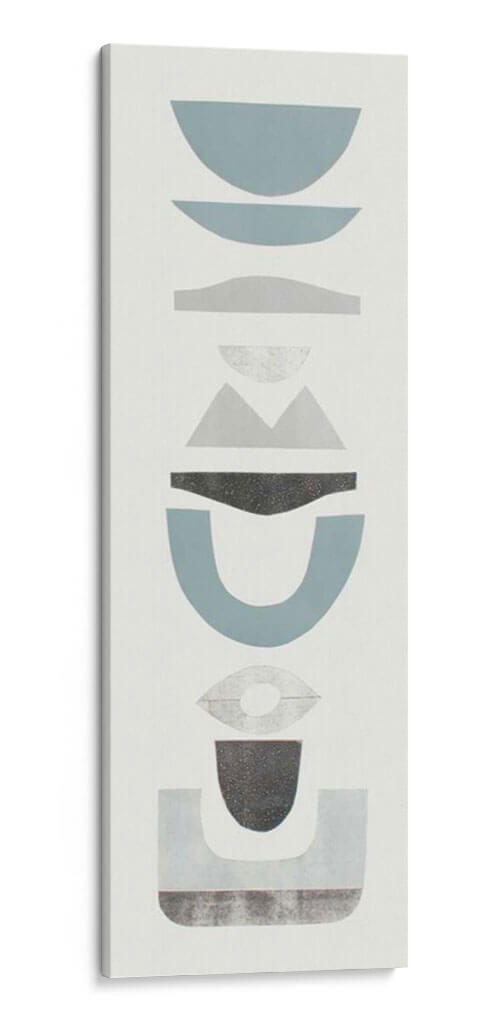 Totems Neutros Ii - Rob Delamater | Cuadro decorativo de Canvas Lab
