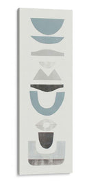 Totems Neutros Ii - Rob Delamater | Cuadro decorativo de Canvas Lab