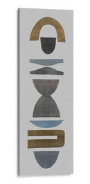 Totems Neutros Vi - Rob Delamater | Cuadro decorativo de Canvas Lab